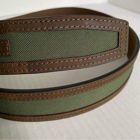 NWT Rocky leather belt with tooled metal and camo inserts size 34 - Picture 6 of 12